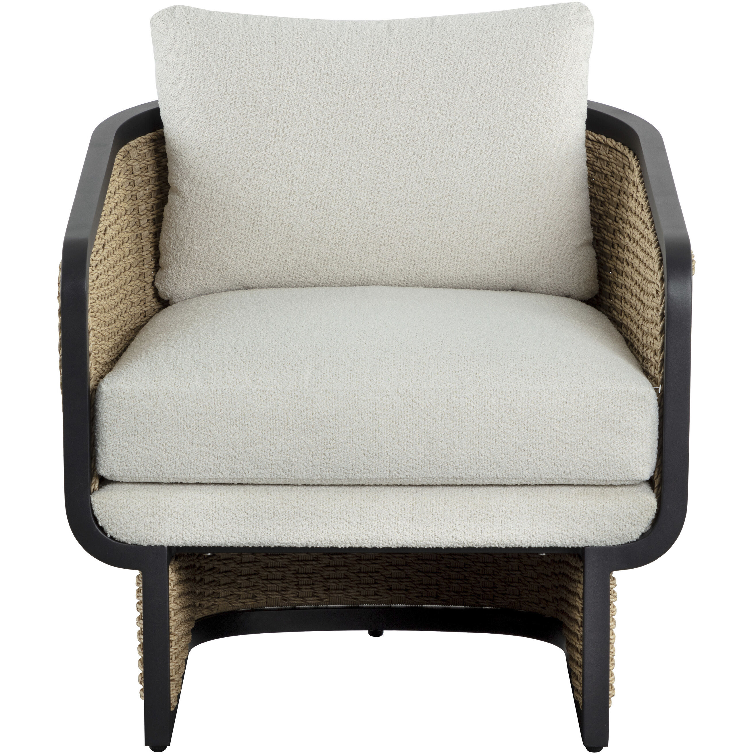 Olbia Louis Cream Outdoor Lounge Chair